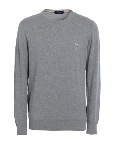 Harmont & Blaine Man Sweater Grey Size 3xl Polyamide, Wool, Viscose, Cashmere In Grey