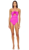 Loveshackfancy Didi Swimsuit Party Punch M In Party Punch
