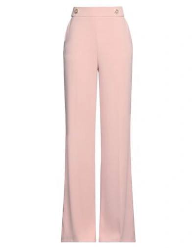 Pinko Woman Pants Blush Size 8 Polyester, Elastane