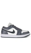 Jordan Air  1 Low Sneaker In Sail  Off Noir  Dark Grey  & White