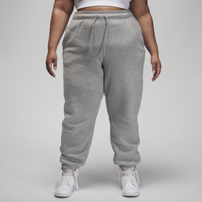 Jordan Women's  Brooklyn Fleece Pants (plus Size) In Grey