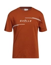 Gaelle Paris Gaëlle Paris Man T-shirt Brown Size S Cotton