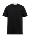 Department 5 Man T-shirt Black Size M Cotton