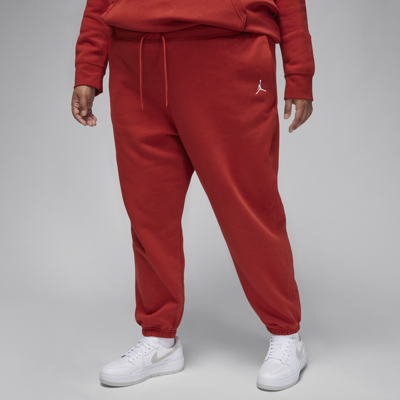 Jordan Women's  Brooklyn Fleece Pants (plus Size) In Red