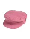 Borsalino Man Hat Pastel Pink Size 7 ⅜ Cotton