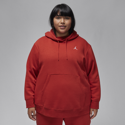 Jordan Women's  Brooklyn Fleece Hoodie (plus Size) In Red