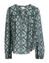 Isabel Marant Woman Top Deep Jade Size 8 Silk In Green