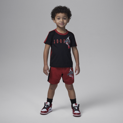 Jordan Babies' Air  Toddler 2-piece Shorts Set In Red
