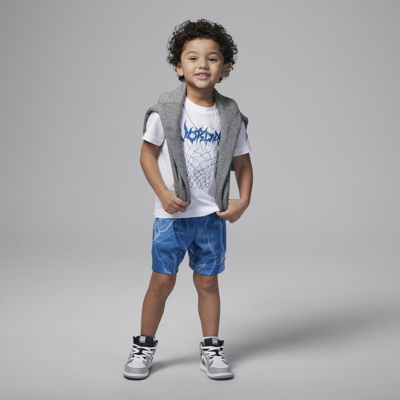 Jordan Babies' Mj Sport Toddler 2-piece Shorts Set In Blue