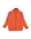 Marni Babies'  Toddler Sweatshirt Orange Size 6 Nylon, Cotton, Elastane