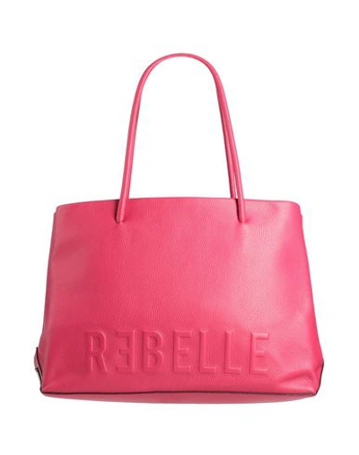 Rebelle Woman Handbag Magenta Size - Bovine Leather