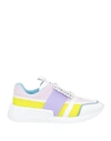 Roger Vivier Woman Sneakers Lilac Size 10 Textile Fibers In Purple