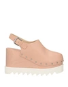Stella Mccartney Elyse Platform Slingback Mule In Pink