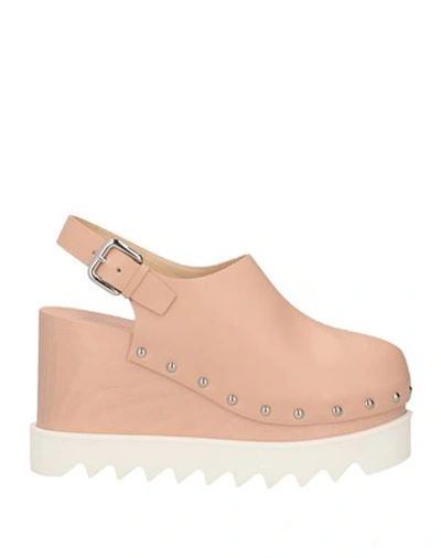 Stella Mccartney Wedge Shoes  Woman Color Blush Pink