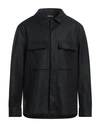 Zegna Man Shirt Black Size Xxl Linen