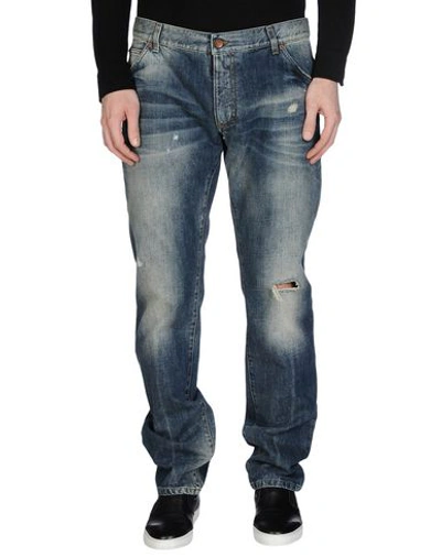 Dolce & Gabbana Man Jeans Blue Size 38 Cotton