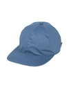 Borsalino Man Hat Slate Blue Size 7 ¼ Cotton, Elastane