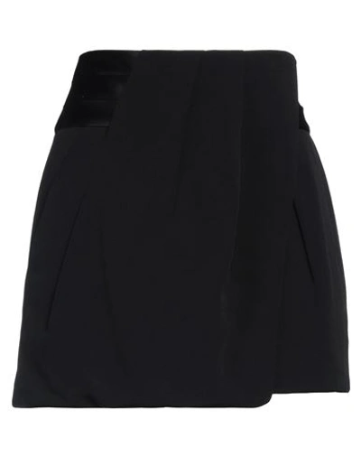 Balmain Woman Shorts & Bermuda Shorts Black Size 6 Viscose