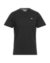Tommy Jeans Man T-shirt Black Size Xxl Cotton