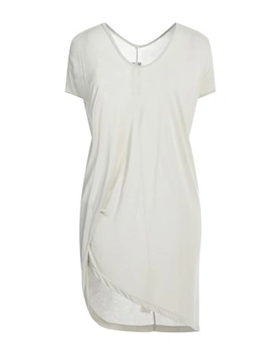 Rick Owens Woman T-shirt Beige Size 4 Viscose, Silk In Beige