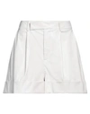 Jijil Woman Shorts & Bermuda Shorts Light Grey Size 2 Polyester, Polyurethane