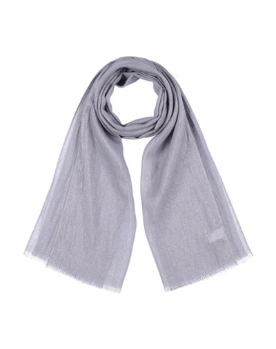 Brunello Cucinelli Woman Scarf Lilac Size - Cashmere, Silk, Polyamide In Purple