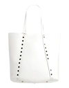 Zanellato Moretta Daily White Leather Handbag In White