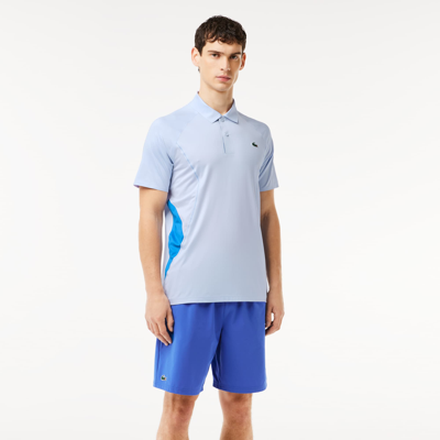 Lacoste Tennis X Novak Djokovic Ultra-dry Polo - Xxl - 7 In Blue