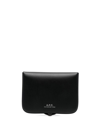 A.p.c. Wallets Black In Black