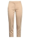 Max Mara Woman Pants Beige Size 6 Cotton, Elastane