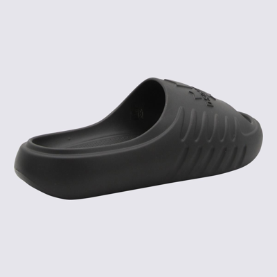 Dsquared2 Black Rubber Slides