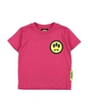 Barrow Babies'  Toddler T-shirt Fuchsia Size 4 Cotton In Pink