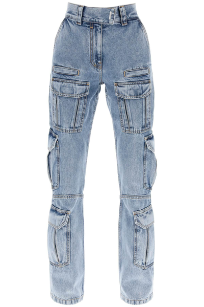 GIVENCHY BOOTCUT CARGO JEANS