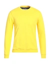 Husky Man Sweatshirt Yellow Size 40 Cotton