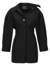 Jacquemus Asymmetric-neck Shirt Minidress