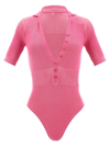Jacquemus Le Body Yauco Polo Bodysuit