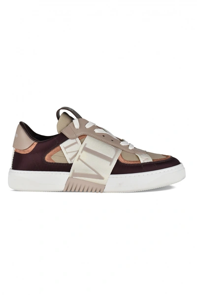 Valentino Garavani Vl7n Panelled Lace-up Sneakers In Multi
