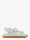Bottega Veneta Jack Slingback Sandals In White