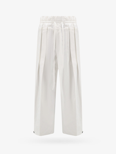 Jil Sander Trouser In White