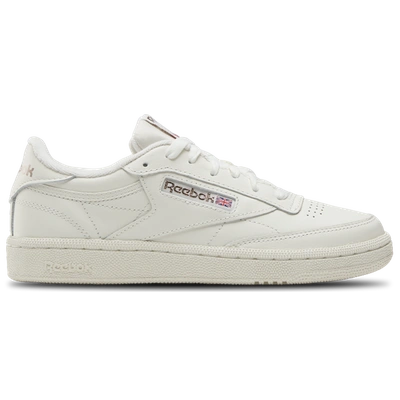 Reebok Club C 85 Leather Sneakers In Chalk/chalk/rose Gold