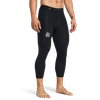 Under Armour Curry Brand Men's ¾ Leggings Black In Black/black/white