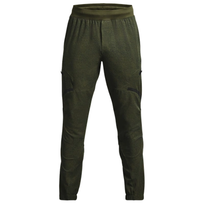 Under Armour Mens  Unstoppable Cargo Pants In Marine Od Green/black