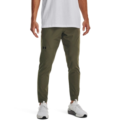 Under Armour Mens  Unstoppable Tapered Pants In Black/marine Od Green