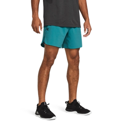Under Armour Mens  Peak Woven Shorts In Circuit Teal/black