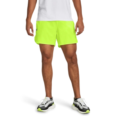 Under Armour Mens  Peak Woven Shorts In High Vis Yellow/black