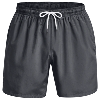 Under Armour Mens  Woven Volley Shorts In Red/white
