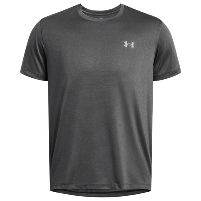 Under Armour Mens  Launch Short Sleeve T-shirt In Grey/grey