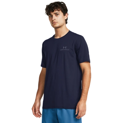 Under Armour Mens  Vanish Energy Short Sleeve T-shirt In Silt/midnight Navy