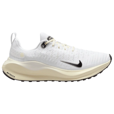 Nike Womens  React Infinity Run Flyknit 4 In White/chrome/sail