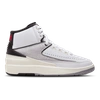 Jordan Boys  Retro 2 In Black/fire Red/white